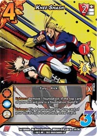 Knee Smash (XR) - UniVersus: My Hero Academia: League of Villains - UniVersus card