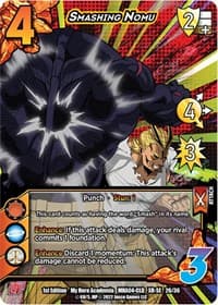 Smashing Nomu (XR) - UniVersus: My Hero Academia: League of Villains - UniVersus card