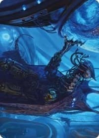 Atmosphere Surgeon Art Card - Art Series: Phyrexia: All Will Be One - Magic: The Gathering card