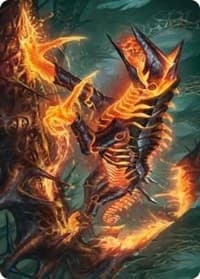 Kuldotha Cackler Art Card - Art Series: Phyrexia: All Will Be One - Magic: The Gathering card