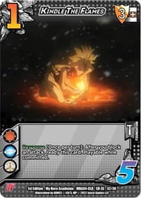 Kindle the Flames (XR) - UniVersus: My Hero Academia: League of Villains - UniVersus card
