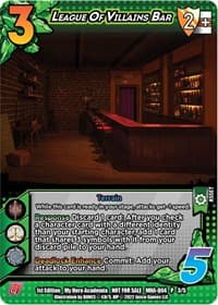 League of Villains Bar (Quirk Pack 4) - UniVersus: My Hero Academia Promo Cards - UniVersus card