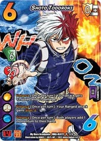 Shoto Todoroki (Hero League Championship 2022) - UniVersus: My Hero Academia Promo Cards - UniVersus card