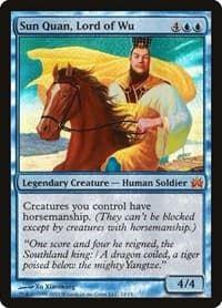Sun Quan, Lord of Wu - From the Vault: Legends - Magic: The Gathering card