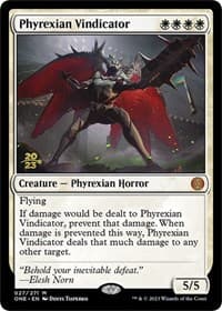 Phyrexian Vindicator - Prerelease Cards - Magic: The Gathering card