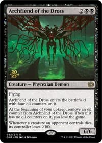 Archfiend of the Dross - Prerelease Cards - Magic: The Gathering card