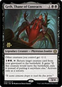 Geth, Thane of Contracts - Prerelease Cards - Magic: The Gathering card