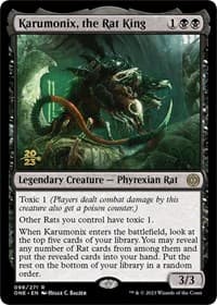 Karumonix, the Rat King - Prerelease Cards - Magic: The Gathering card