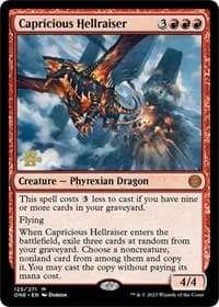 Capricious Hellraiser - Prerelease Cards - Magic: The Gathering card