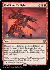 Red Sun's Twilight - Prerelease Cards - Magic: The Gathering card