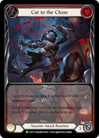 Cut to the Chase (Red) - LGS113 - Flesh and Blood: Promo Cards - Flesh and Blood TCG card