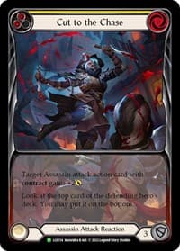 Cut to the Chase (Yellow) - LGS114 - Flesh and Blood: Promo Cards - Flesh and Blood TCG card