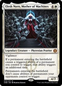 Elesh Norn, Mother of Machines - Promo Pack: Phyrexia: All Will Be One - Magic: The Gathering card