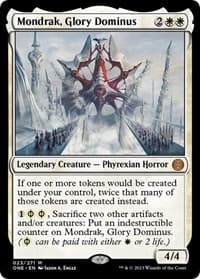 Mondrak, Glory Dominus - Promo Pack: Phyrexia: All Will Be One - Magic: The Gathering card
