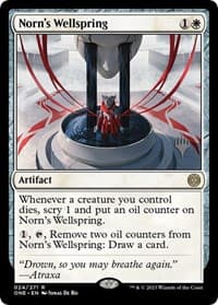 Norn's Wellspring - Promo Pack: Phyrexia: All Will Be One - Magic: The Gathering card