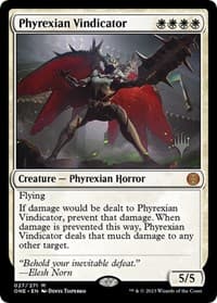 Phyrexian Vindicator - Promo Pack: Phyrexia: All Will Be One - Magic: The Gathering card