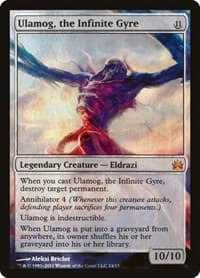 Ulamog, the Infinite Gyre - From the Vault: Legends - Magic: The Gathering card