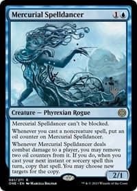 Mercurial Spelldancer - Promo Pack: Phyrexia: All Will Be One - Magic: The Gathering card