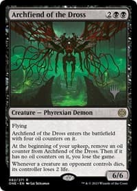 Archfiend of the Dross - Promo Pack: Phyrexia: All Will Be One - Magic: The Gathering card