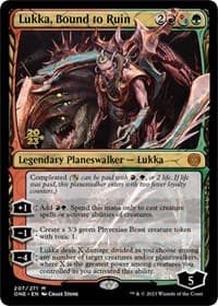 Lukka, Bound to Ruin - Prerelease Cards - Magic: The Gathering card