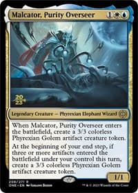 Malcator, Purity Overseer - Prerelease Cards - Magic: The Gathering card