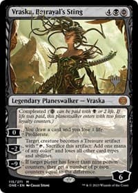 Vraska, Betrayal's Sting - Promo Pack: Phyrexia: All Will Be One - Magic: The Gathering card