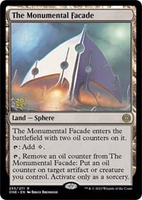 The Monumental Facade - Prerelease Cards - Magic: The Gathering card
