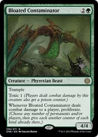 Bloated Contaminator - Promo Pack: Phyrexia: All Will Be One - Magic: The Gathering card
