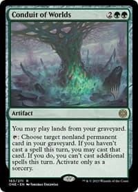 Conduit of Worlds - Promo Pack: Phyrexia: All Will Be One - Magic: The Gathering card