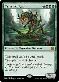 Tyrranax Rex - Promo Pack: Phyrexia: All Will Be One - Magic: The Gathering card