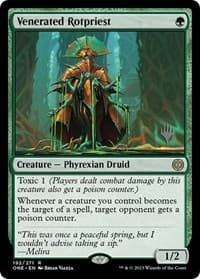 Venerated Rotpriest - Promo Pack: Phyrexia: All Will Be One - Magic: The Gathering card