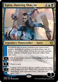 Kaito, Dancing Shadow - Promo Pack: Phyrexia: All Will Be One - Magic: The Gathering card