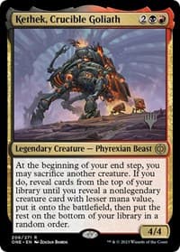 Kethek, Crucible Goliath - Promo Pack: Phyrexia: All Will Be One - Magic: The Gathering card