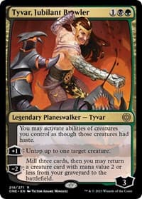 Tyvar, Jubilant Brawler - Promo Pack: Phyrexia: All Will Be One - Magic: The Gathering card