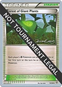 Forest of Giant Plants - 2016 (Jesper Eriksen) - World Championship Decks - Pokemon card