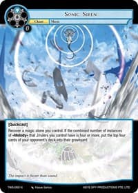 Sonic Siren - The War of the Suns - Force of Will card