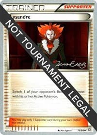 Lysandre - 2016 (Jesper Eriksen) - World Championship Decks - Pokemon card