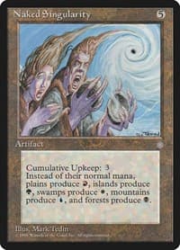 Naked Singularity - Ice Age - Magic: The Gathering card