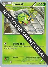 Spinarak - 2016 (Jesper Eriksen) - World Championship Decks - Pokemon card
