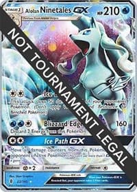 Alolan Ninetales GX - 2017 (Zachary Bokhari) - World Championship Decks - Pokemon card