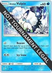 Alolan Vulpix - 2017 (Zachary Bokhari) - World Championship Decks - Pokemon card