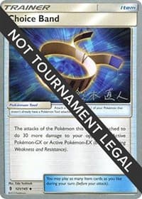 Choice Band - 2017 (Naoto Suzuki) - World Championship Decks - Pokemon card