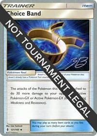 Choice Band - 2017 (Zachary Bokhari) - World Championship Decks - Pokemon card