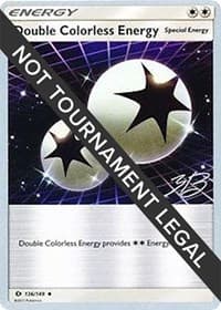 Double Colorless Energy - 2017 (Zachary Bokhari) - World Championship Decks - Pokemon card
