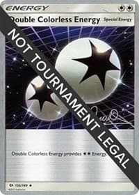 Double Colorless Energy - 2017 (Diego Cassiraga) - World Championship Decks - Pokemon card