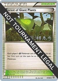 Forest of Giant Plants - 2017 (Kabu Fukase) - World Championship Decks - Pokemon card