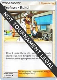 Professor Kukui - 2017 (Zachary Bokhari) - World Championship Decks - Pokemon card