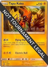 Tapu Koko - 2017 (Kabu Fukase) - World Championship Decks - Pokemon card
