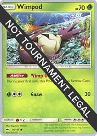 Wimpod - 2017 (Kabu Fukase) - World Championship Decks - Pokemon card