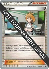 Brigette - 2018 (Magnus Pedersen) - World Championship Decks - Pokemon card